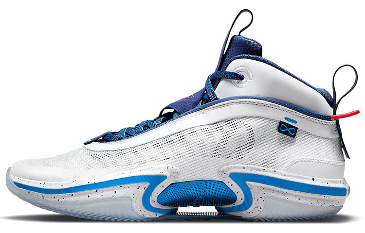 

Баскетбольные кроссовки Jordan Air 36 Jayson Tatum PE белый/синий