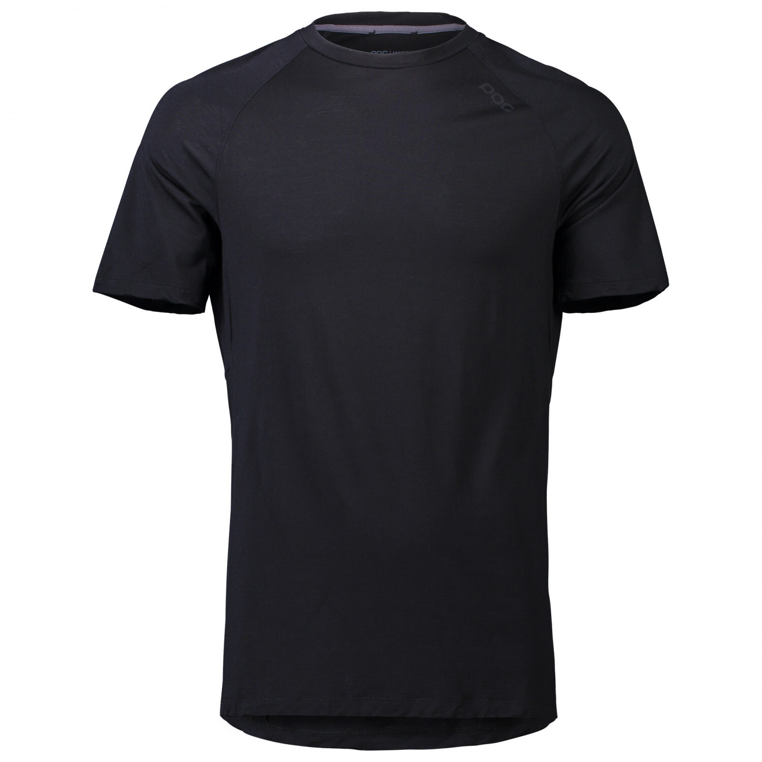 

Рубашка из мериноса Poc Light Merino Tee, цвет Uranium Black