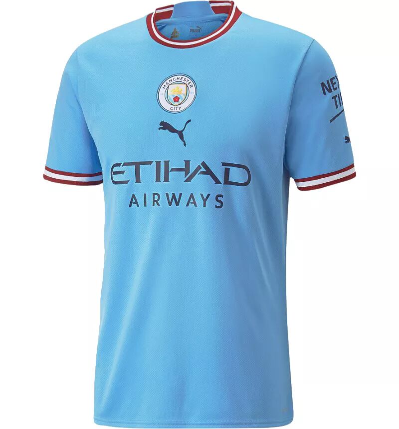 

Реплика домашней футболки Puma Manchester City '22