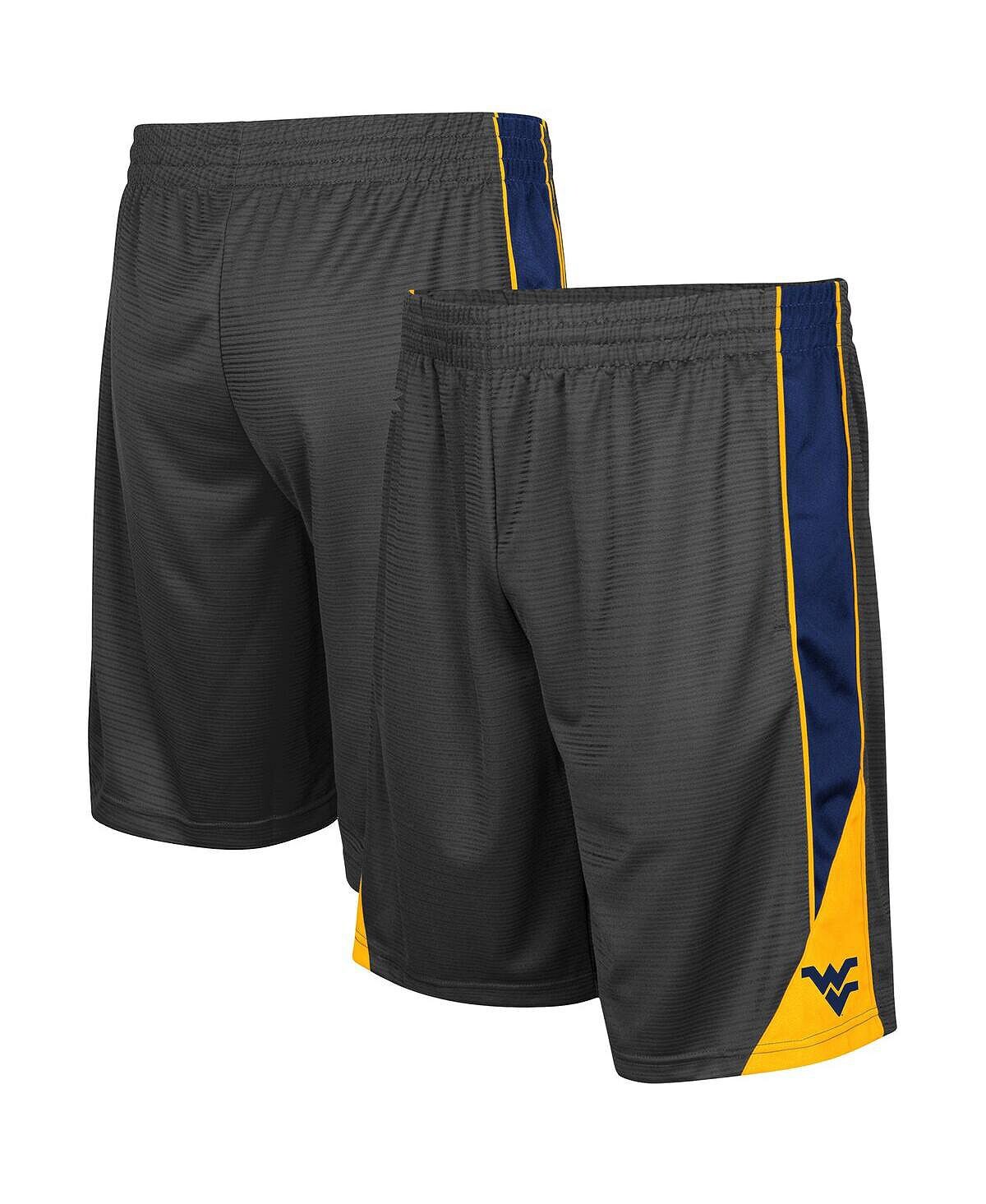 

Мужские темно-серые шорты West Virginia Mountaineers Team Turnover Colosseum
