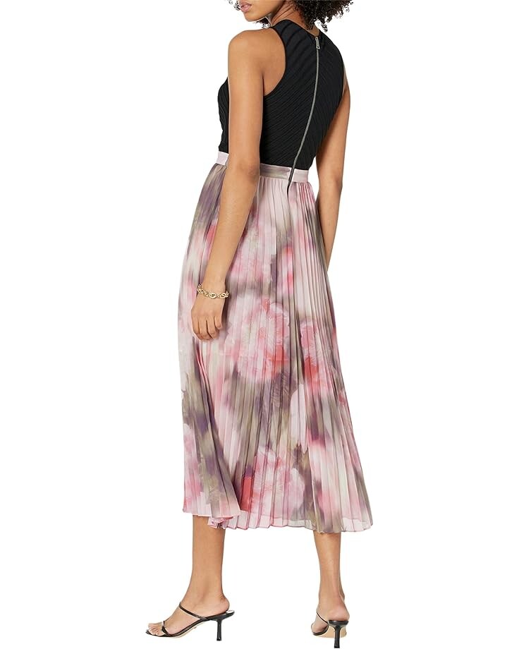 

Платье Ted Baker Loulous Cross Front Pleated Dress with Knit Bodice, коралловый, Красный