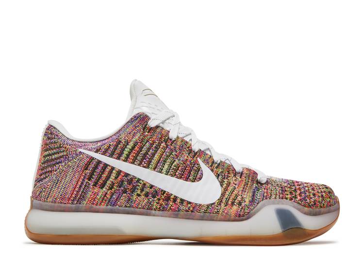 Кроссовки Nike KOBE 10 ELITE 'MAMBA DAYS' ID, разноцветный