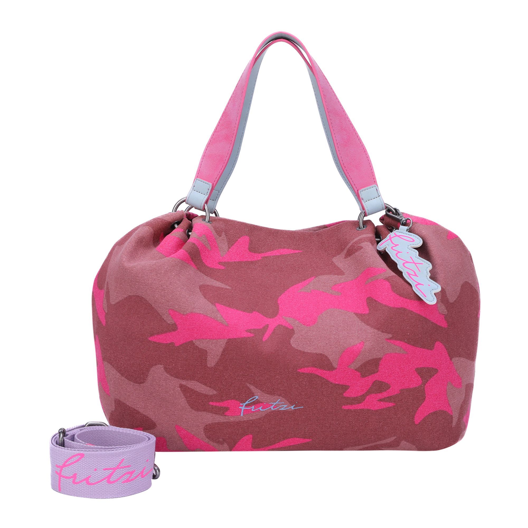 Сумка шоппер Fritzi aus Preußen Joshi01 Canvas Tasche 40см, розовый
