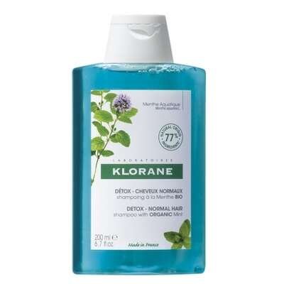 Шампунь с органической мятой для нормальных волос, 200 мл Klorane, Laboratoires Klorane цена
