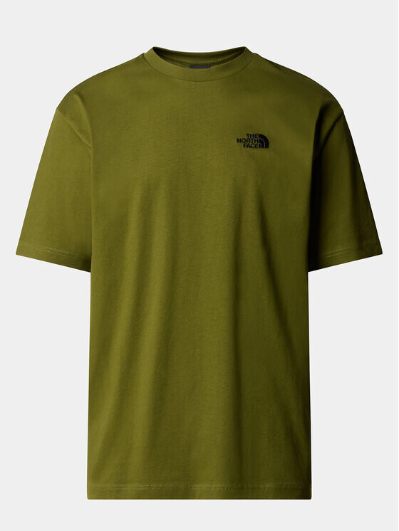 

Футболка оверсайз The North Face, зеленый