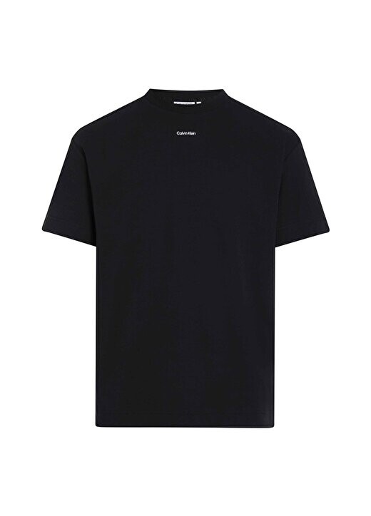 

Черная мужская футболка с круглым вырезом K10K112487BEH Calvin Klein, черный