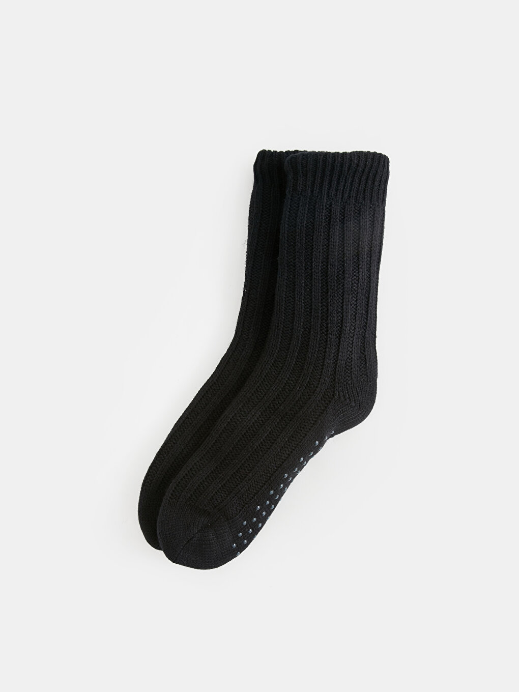 Трикотаж Мужские домашние носки LCW ACCESSORIES, черный полосатые мужские носки 3 шт в упаковке lcw accessories