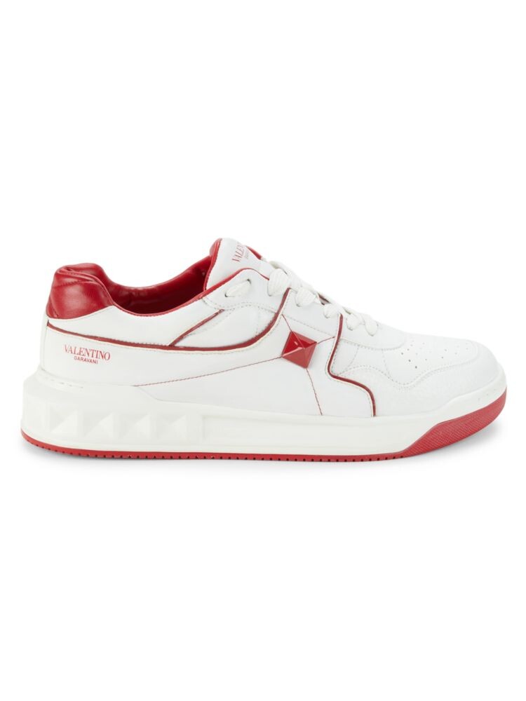 

Кожаные кцвет Rossoвки на платформе Rockstud Valentino Garavani, цвет Rosso
