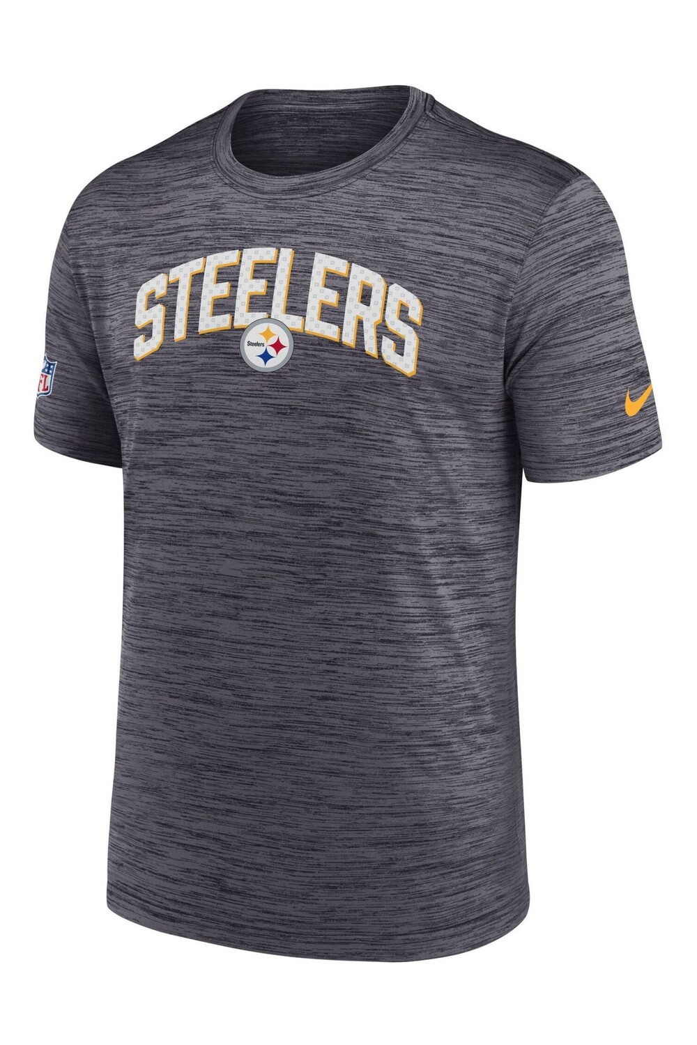 

Футболка Fanatics Pittsburgh Steelers On-Field с принтом Nike Velocity сбоку Nike, серый