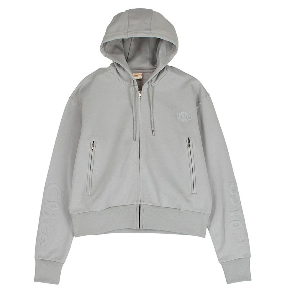 

Толстовка Clice Embossed Logo 92 Full Zip, серый