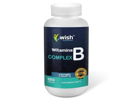 цена Wish, Комплекс витаминов B, 120 таблеток