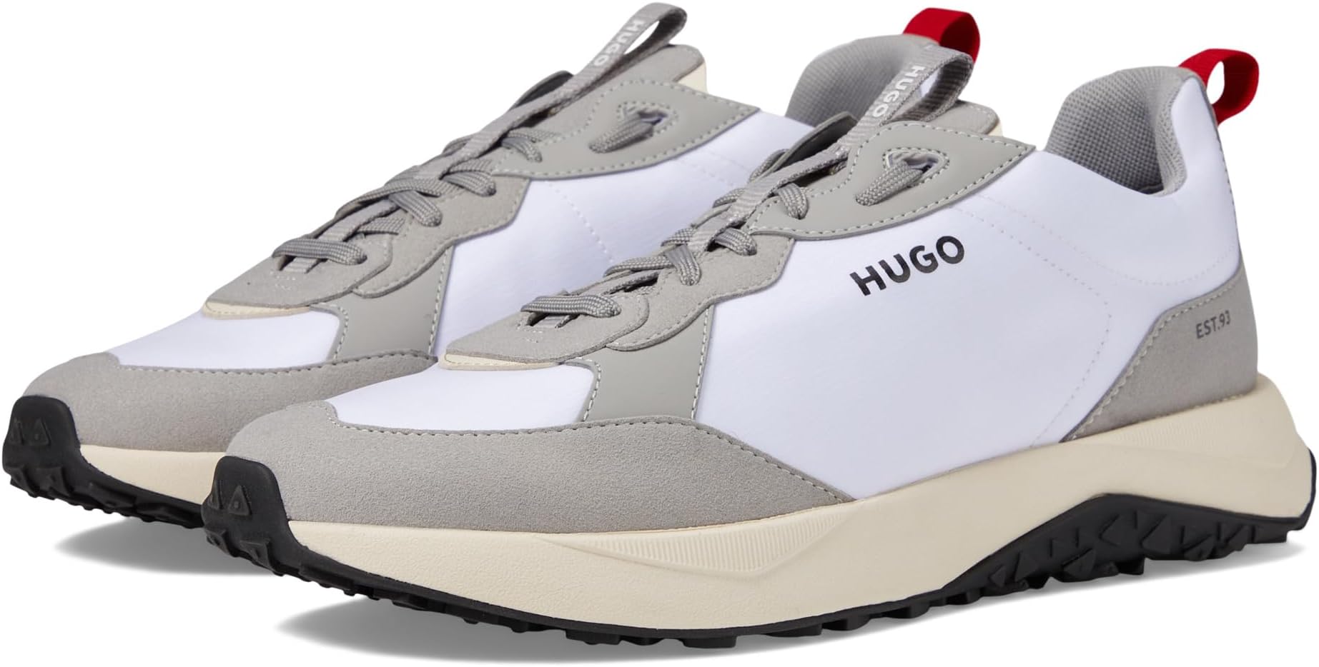 Кроссовки Kane Running Sneaker HUGO, цвет Open White кроссовки hugo kane running sneaker цвет open grey