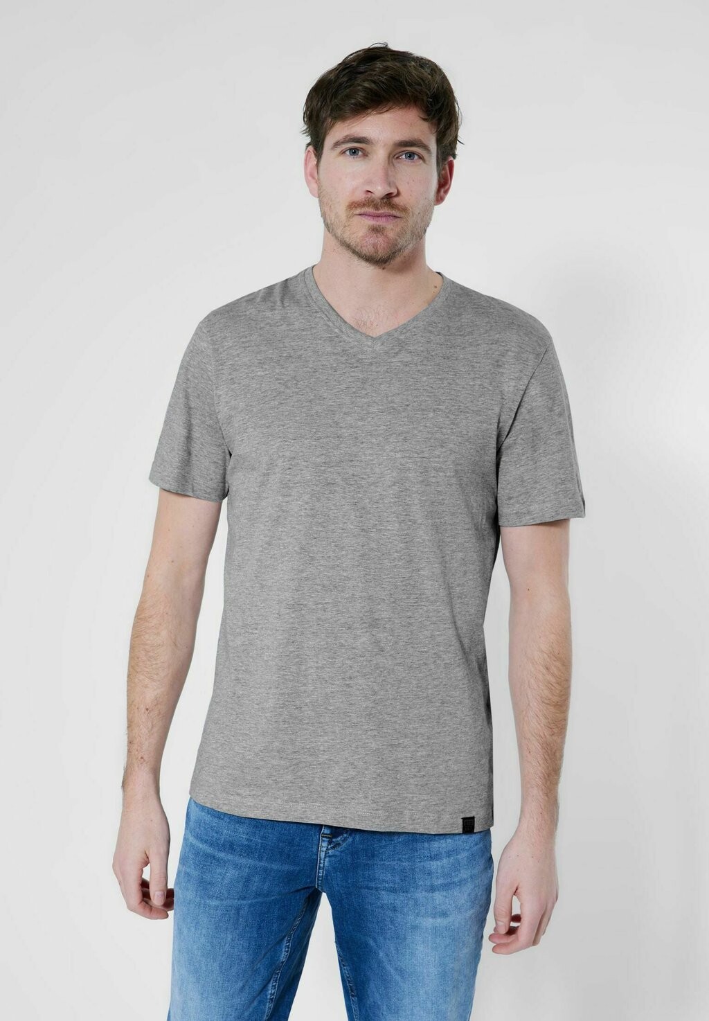 

Футболка базовая MELANGE Street One MEN, цвет grau
