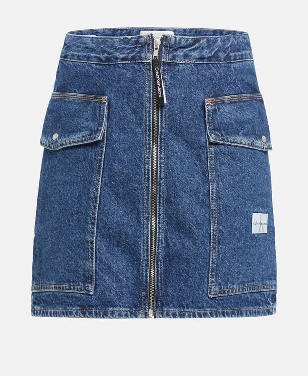 

Джинсовая юбка Calvin Klein, синий