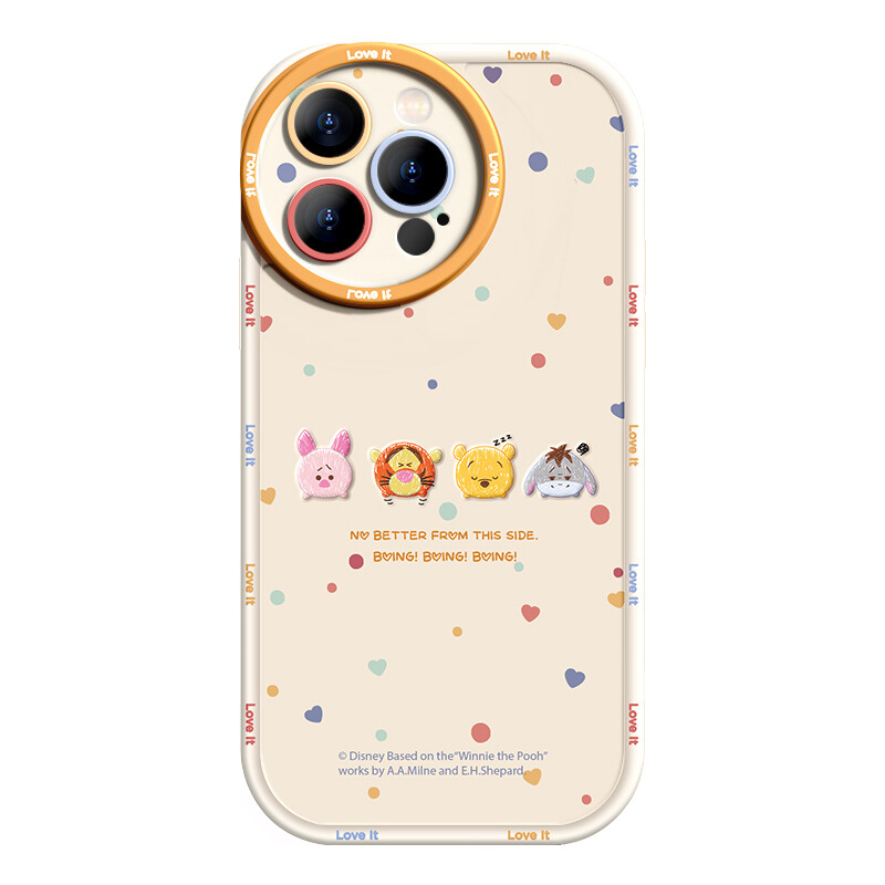

Super Mouse Чехол для телефона, Colorful Loose Tigger WhiteRound lens lens all-inclusive