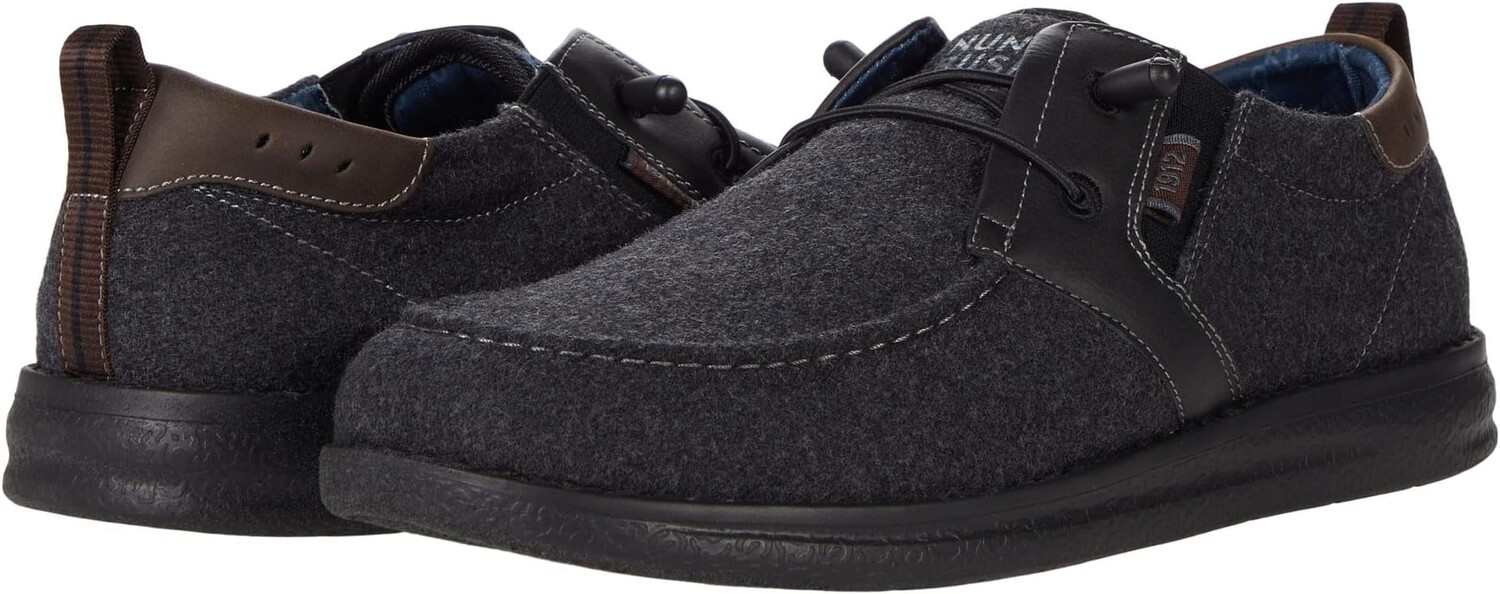 

Лоферы Brewski Moc Toe Slip-on with Elastic Bungee Nunn Bush, цвет Charcoal