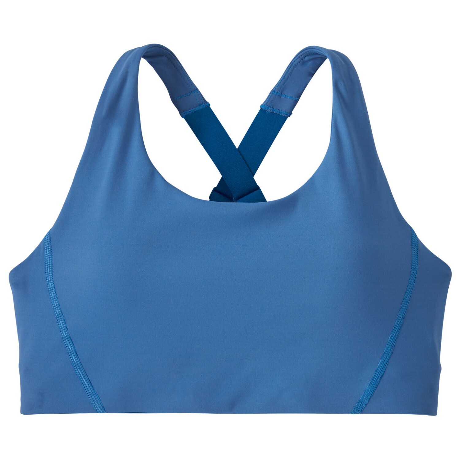 

Спортивный бюстгальтер Patagonia Women's Shadowlite Mid Impact Adjustable Bra, цвет Vessel Blue