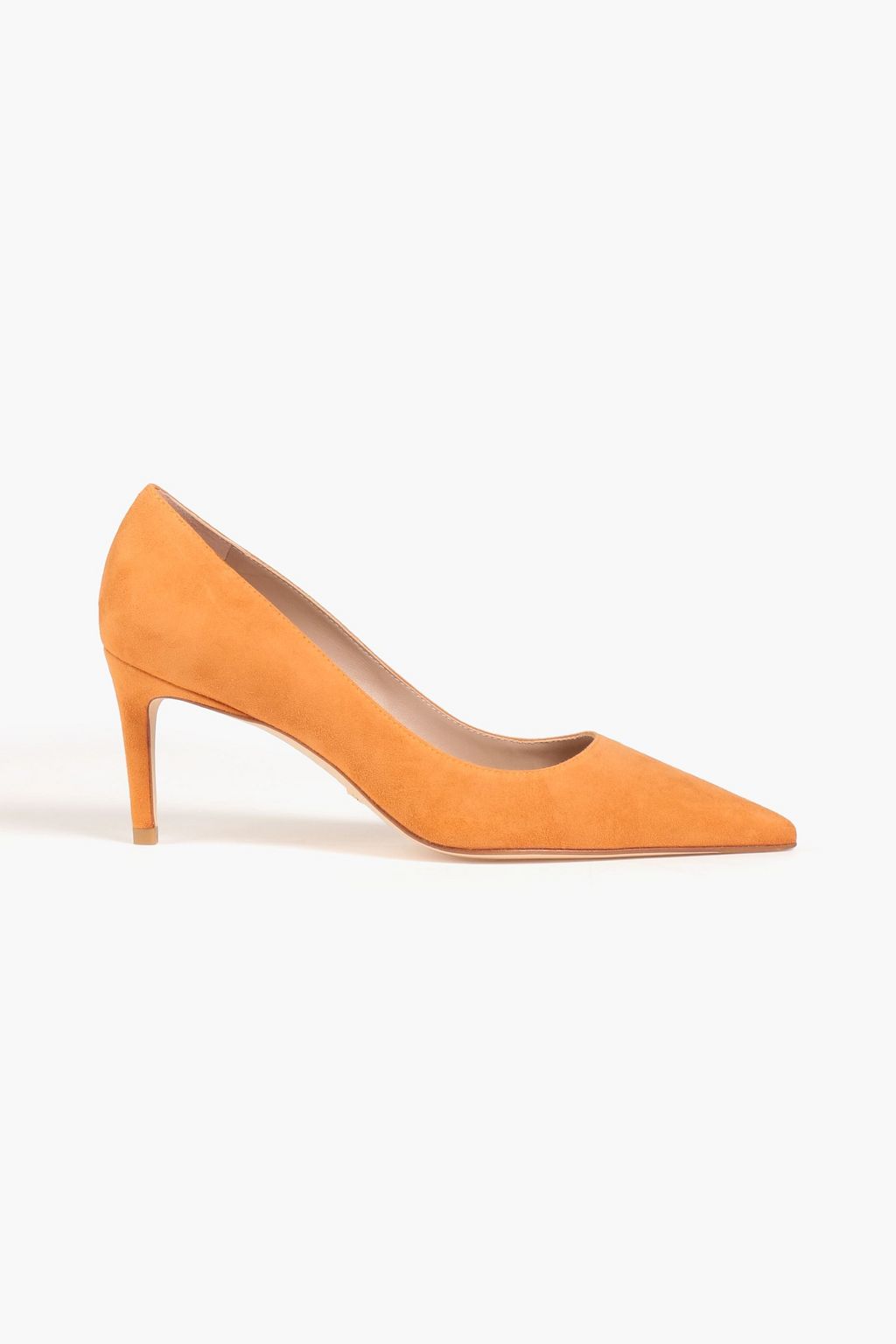 Замшевые туфли Stuart 75 STUART WEITZMAN, оранжевый