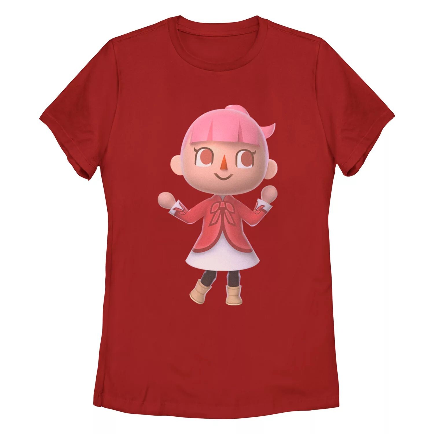 

Симпатичная футболка Animal Crossing Lady Villager для юниоров Licensed Character
