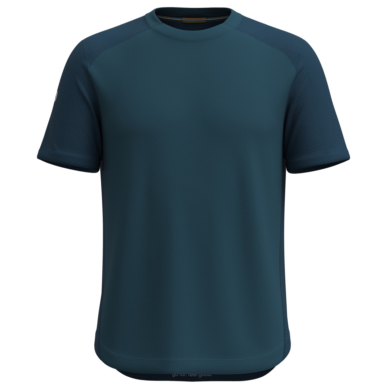 Рубашка из мериноса Smartwool Active Mesh Short Sleeve Tee, цвет Twilight Blue