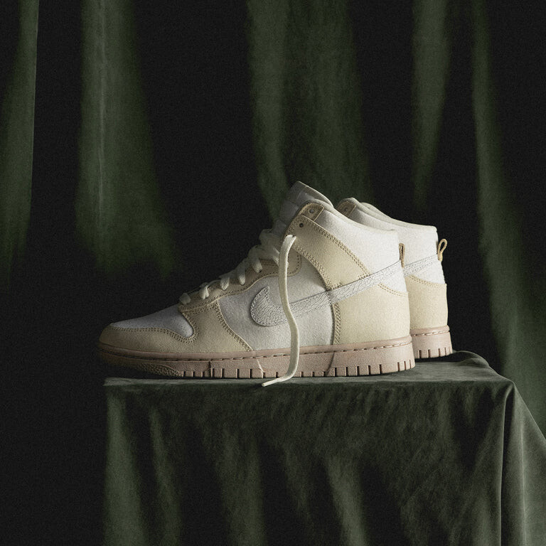 

Кроссовки Dunk High Retro Prm Nike, белый