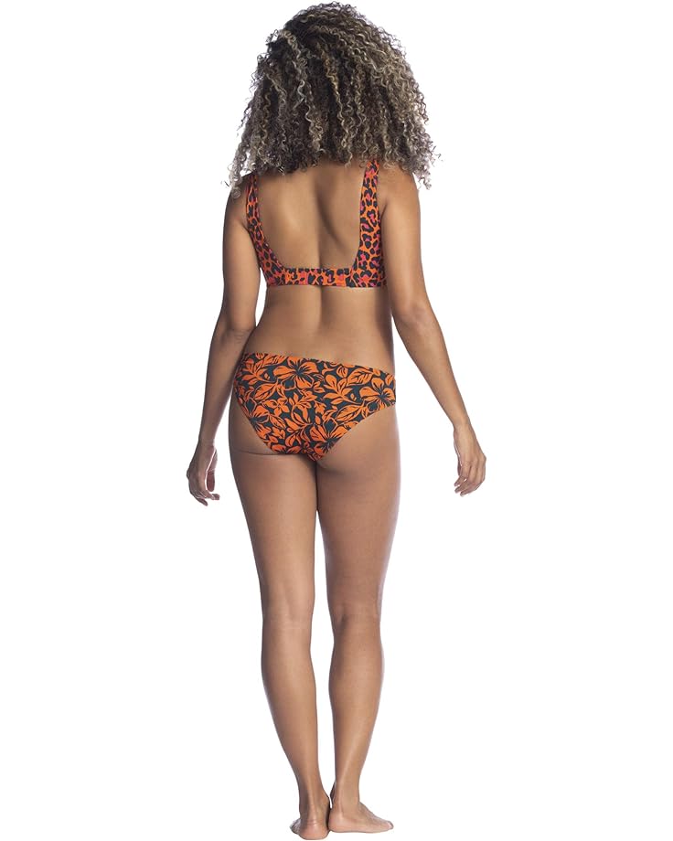 Топ бикини Maaji Tangelove Jacinta D-Cup Front Tie Bikini Top, оранжевый