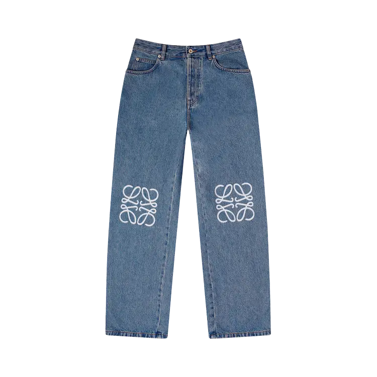 

Джинсы Loewe Anagram Baggy 'Blue Denim', синий