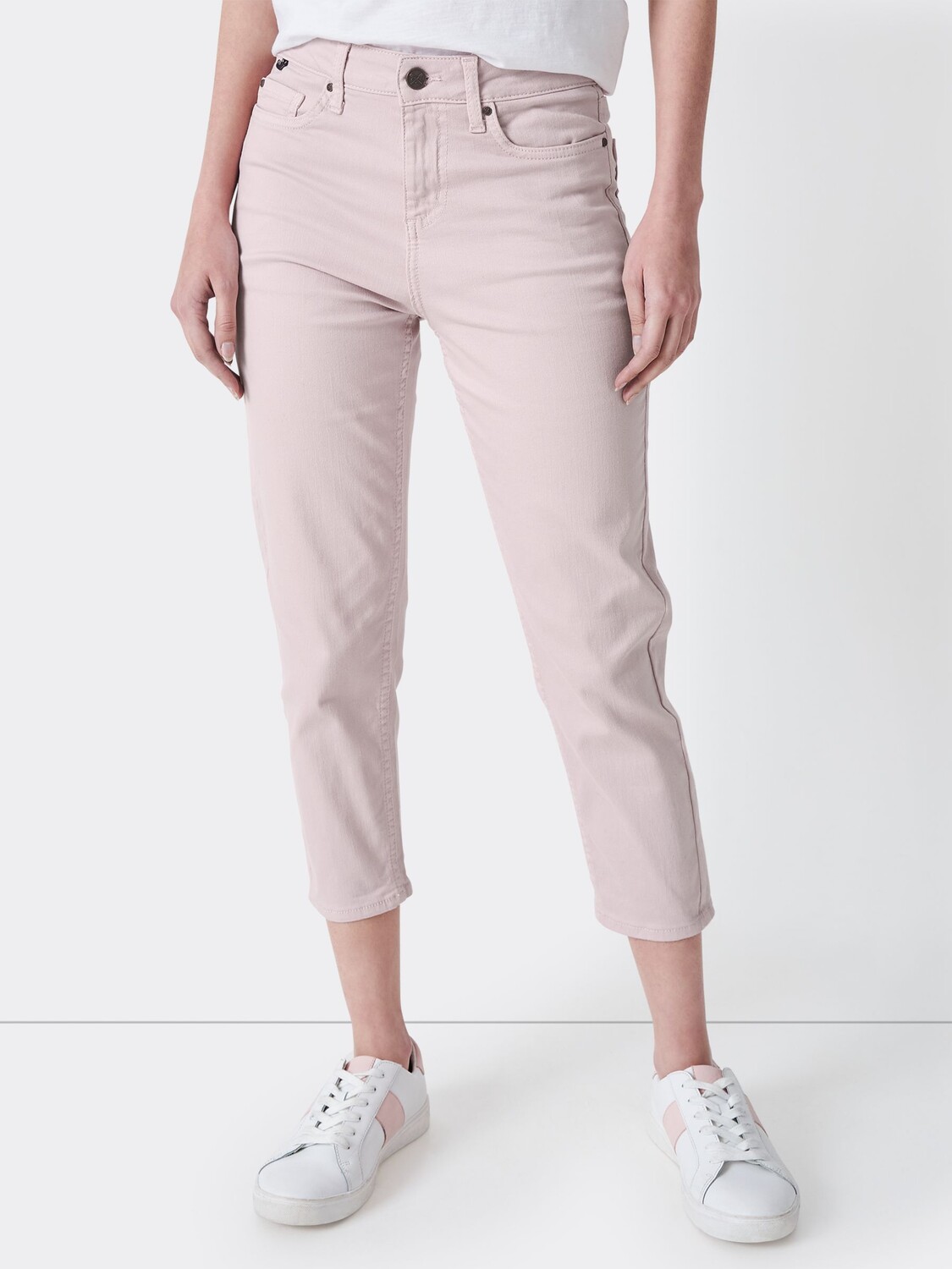 

Укороченные джинсы скинни Crew Clothing, розовый