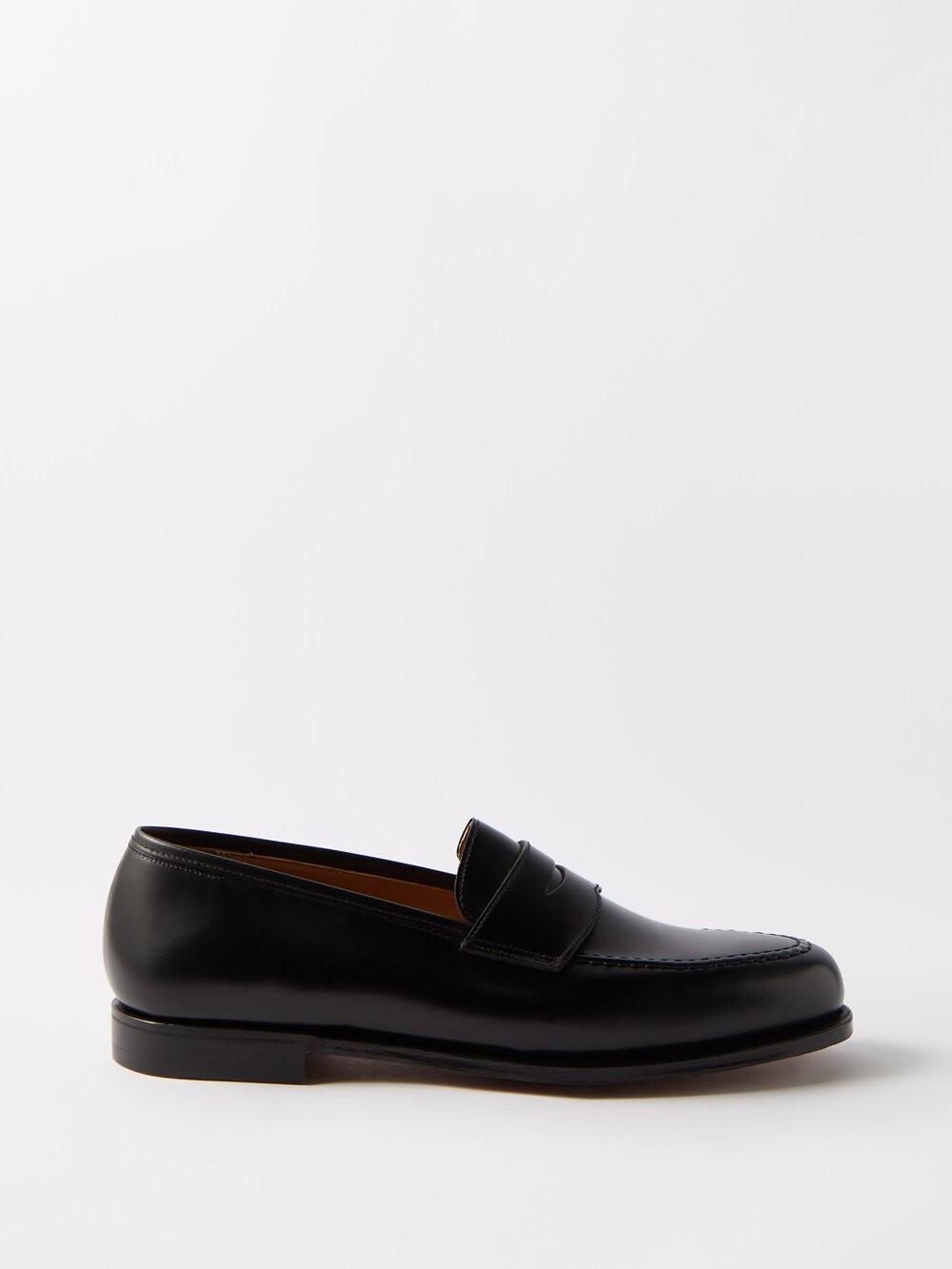 

Кожаные пенни-лоферы boston Crockett & Jones, черный