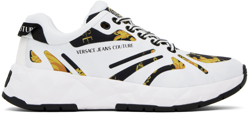 

Versace Jeans Couture Белые кроссовки Atom