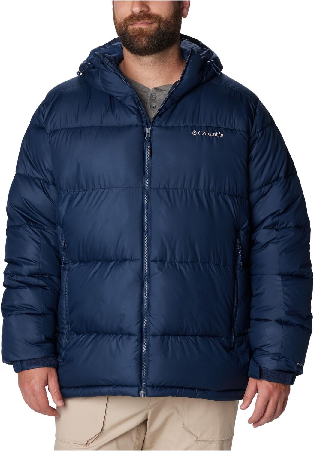 

Куртка с капюшоном Big & Tall Pike Lake II Columbia, цвет Collegiate Navy