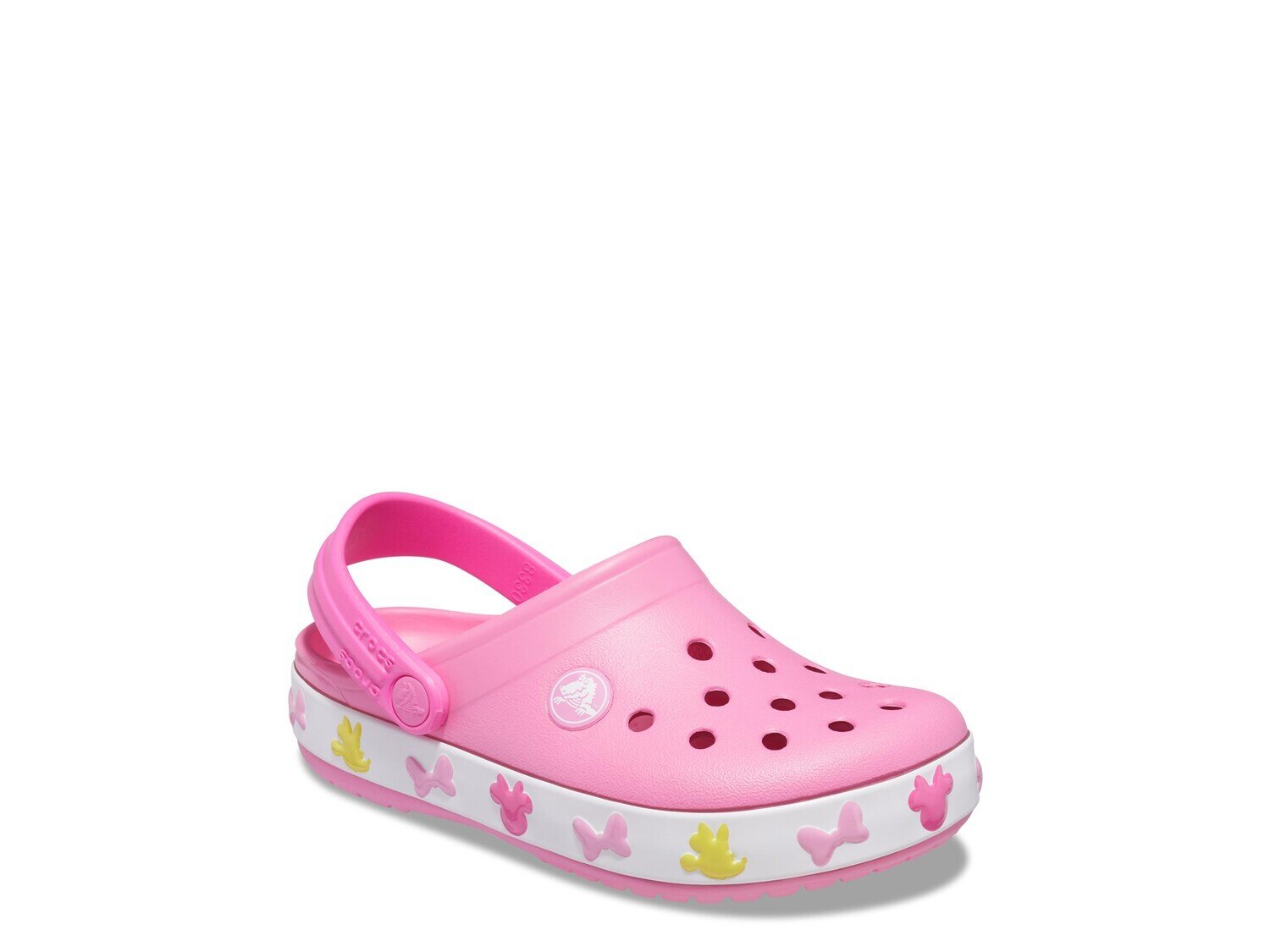 

Сабо Fun Lab с подсветкой Микки Мауса — детские Crocs, розовый