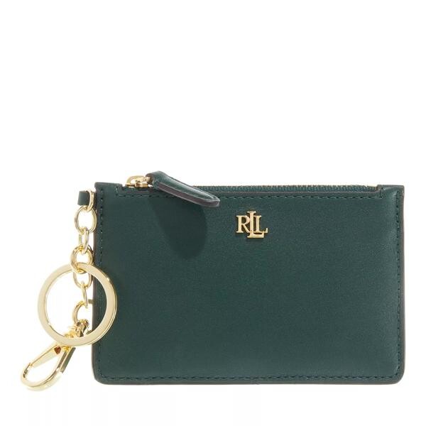 

Кошелек zip card case small season Lauren Ralph Lauren, зеленый