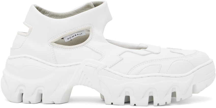 Белые кроссовки Boccaccio II Ibiza Rombaut, цвет White future leather