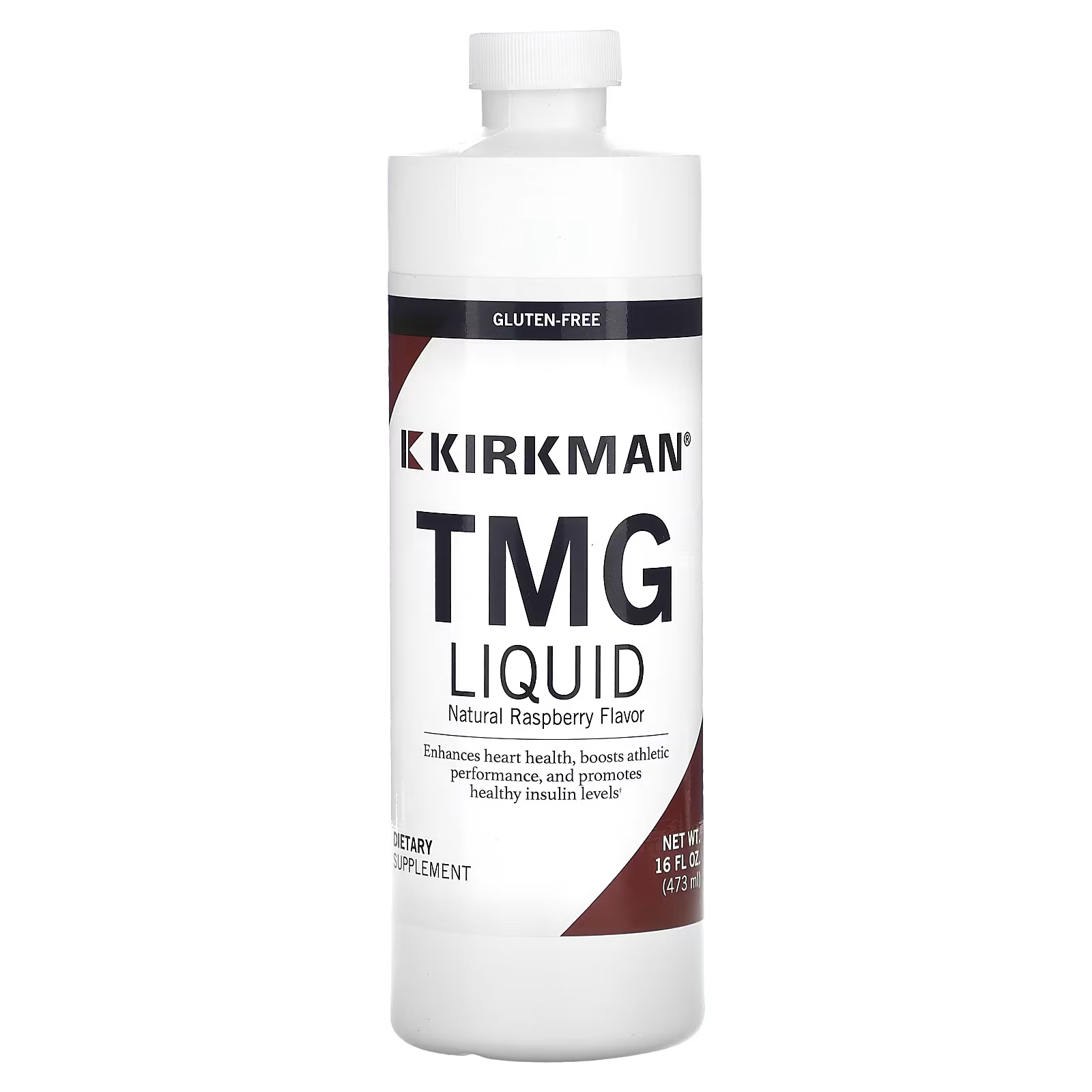 Пищевая добавка Kirkman Labs TMG Liquid Natural Raspberry, 473 мл