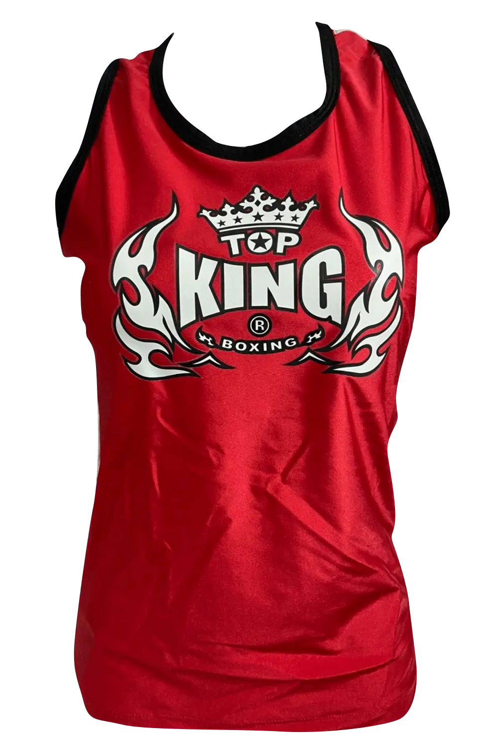 

Топ тренировочный King Bra Tank Top, красный / белый