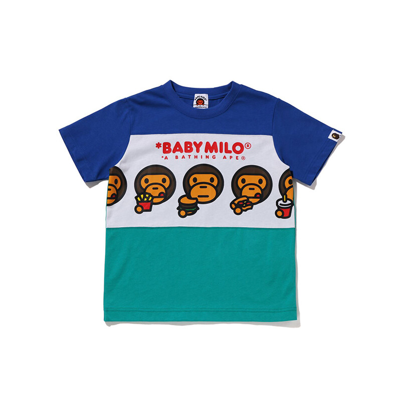 

Детская футболка A Bathing Ape, зеленый