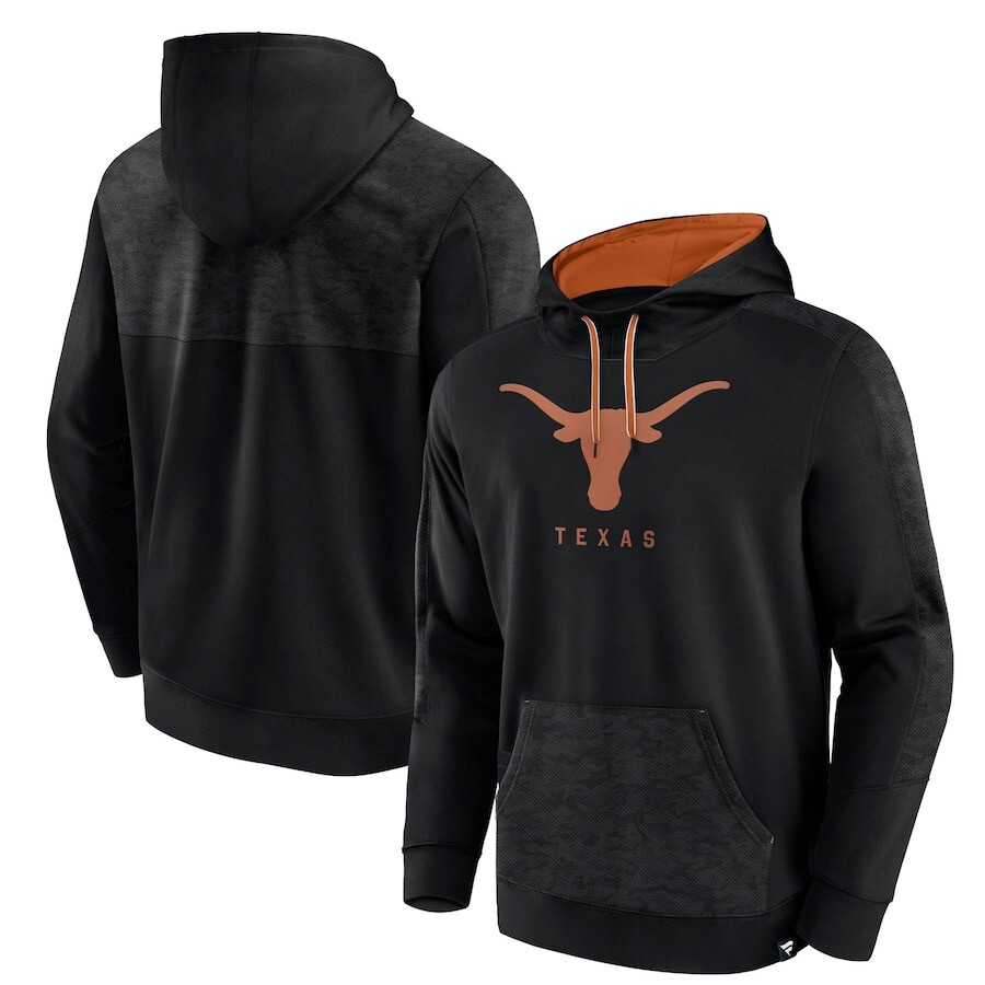 

Пуловер с капюшоном Fanatics Branded Texas Longhorns, черный