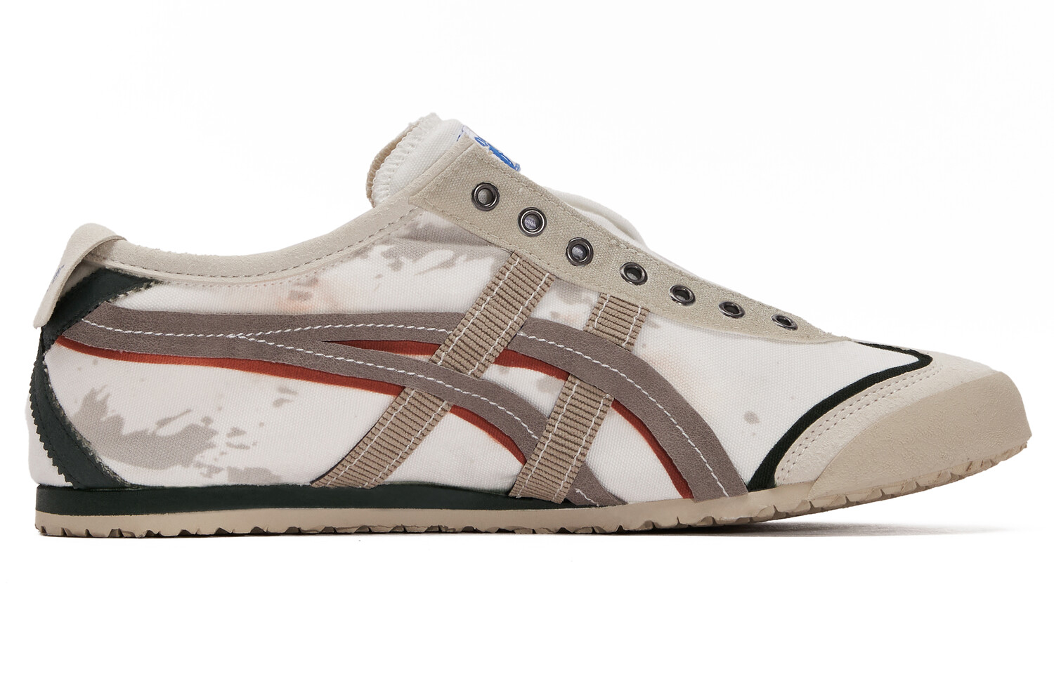 

Кроссовки Onitsuka Tiger MEXICO 66 Lifestyle Shoes Unisex Low-top Rice / White / Brown, коричневый