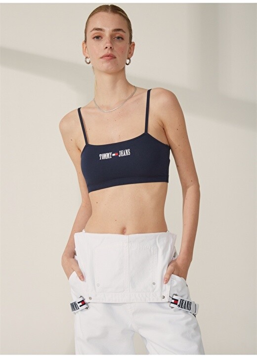 

Синий женский бюстье Tommy Jeans
