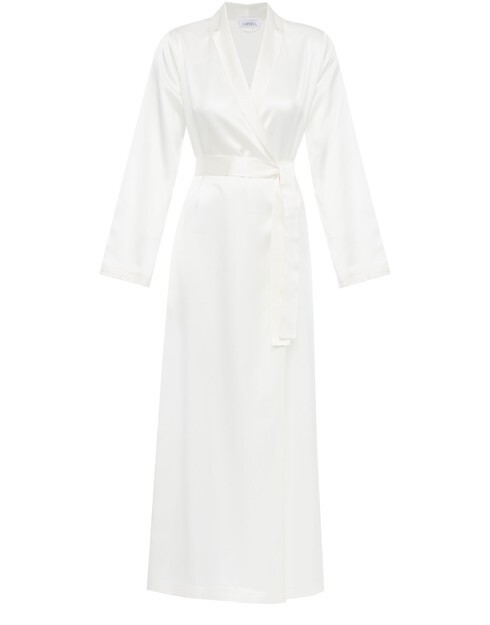 

Длинный шелковый халат La Perla