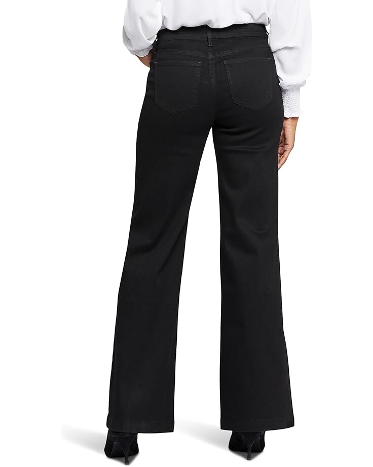 

Джинсы NYDJ Teresa Wide Leg in Black Rinse, цвет Black Rinse