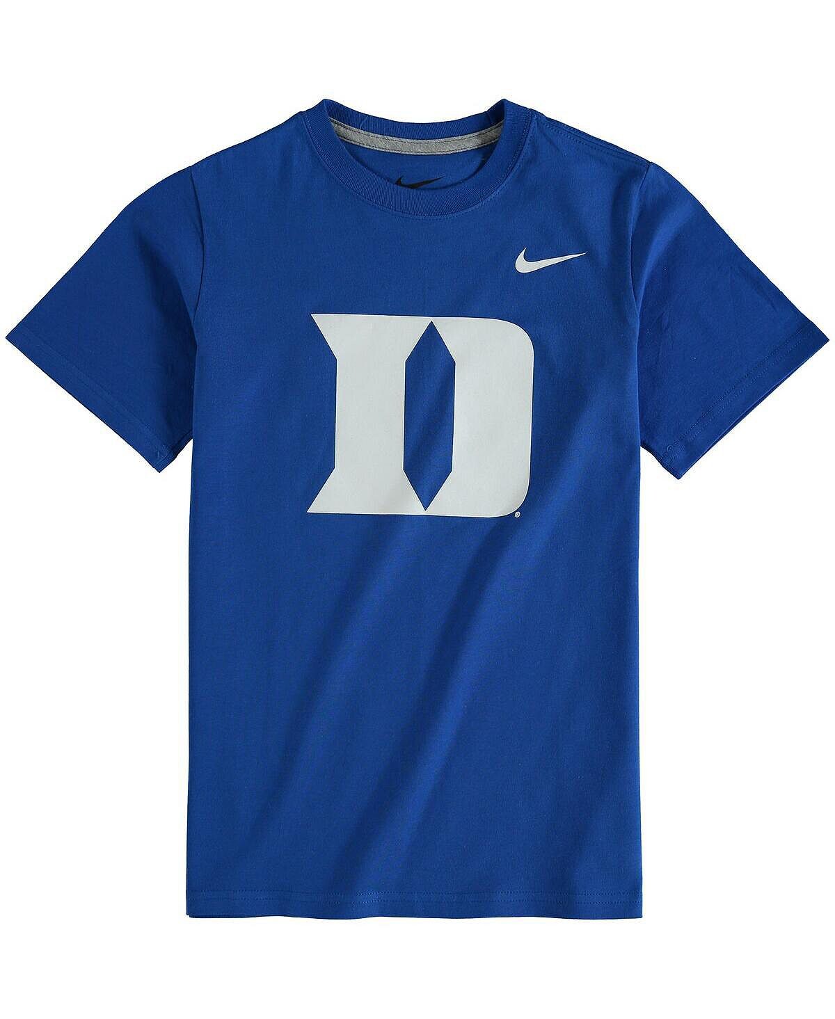 

Хлопковая футболка с логотипом Big Boys Royal Duke Blue Devils Nike