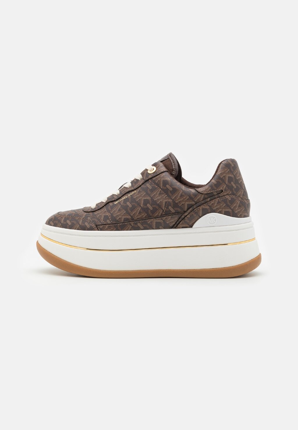 

Низкие кроссовки Hayes Lace Up MICHAEL Michael Kors, коричневый