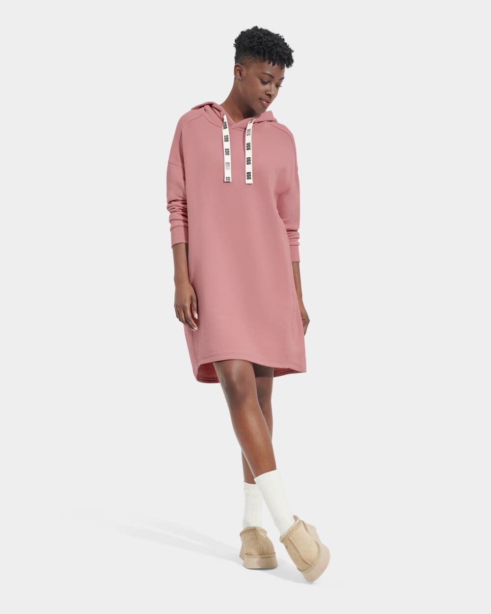 

Платья-комбинезоны Aderyn Hoodie Dress UGG, розовый