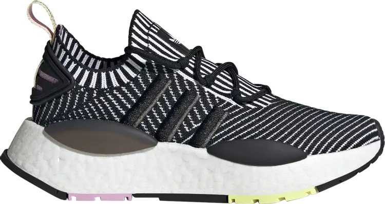 

Кроссовки Wmns NMD_W1 'Black White Lilac', черный