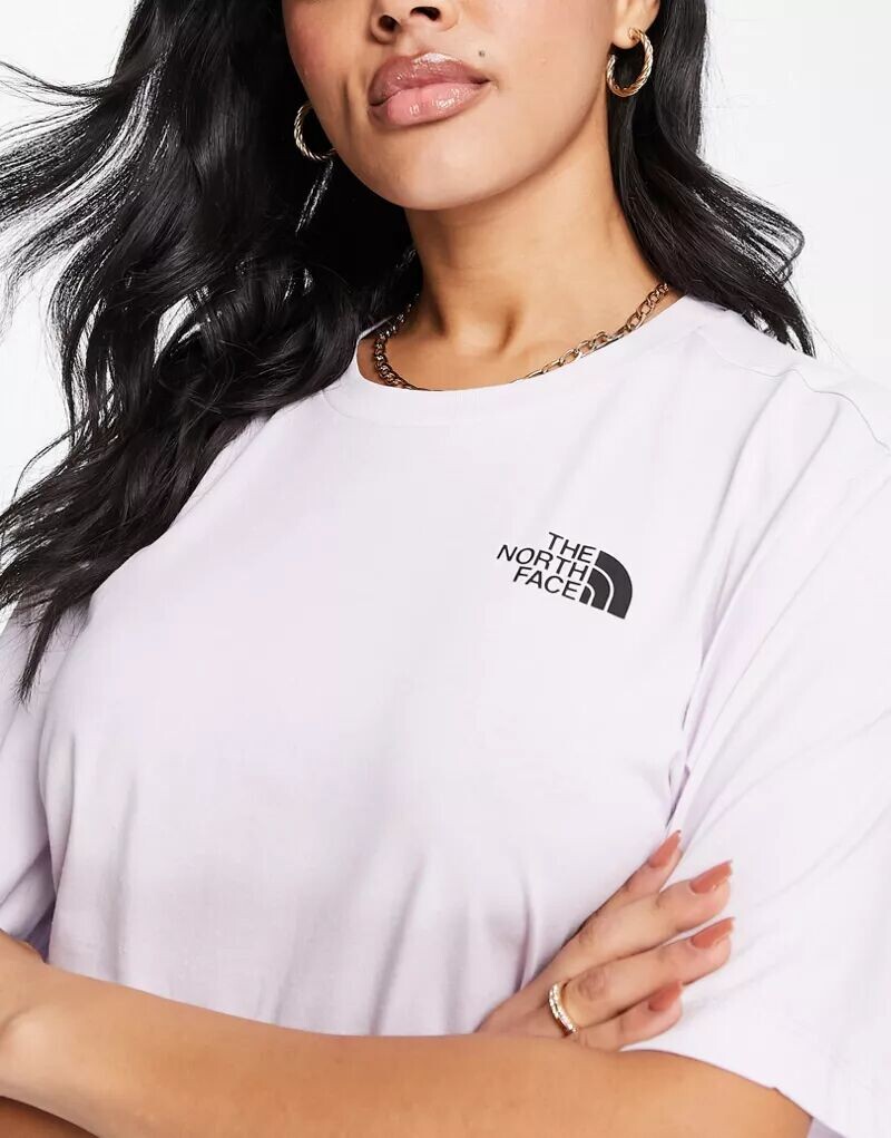 

Сиреневая футболка свободного кроя The North Face Simple Dome эксклюзивно на ASOS
