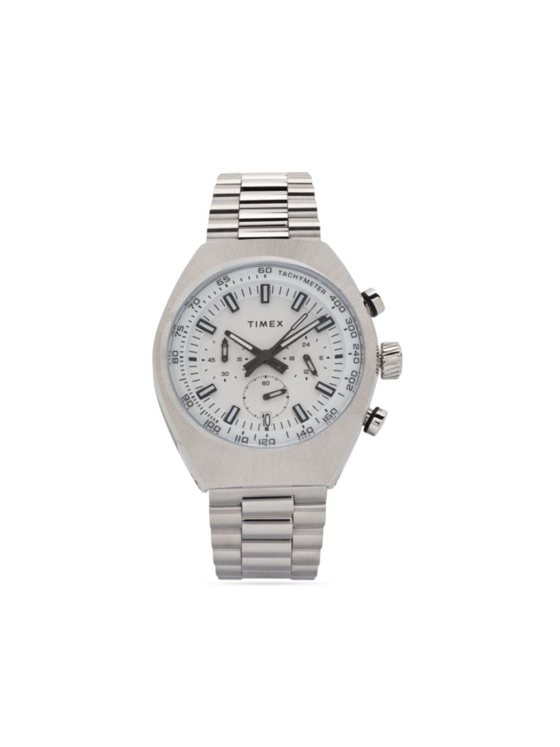 

TIMEX наручные часы Legacy Tonneau Chronograph 42 мм, серебристый
