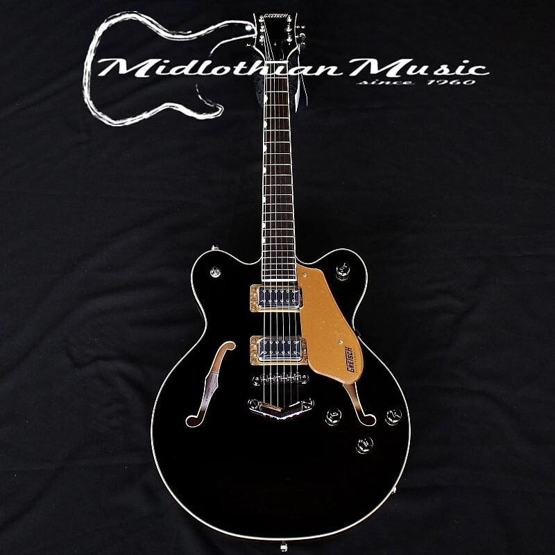 

Электрогитара Gretsch G5622 Electromatic Center Block Double Cutaway with V-Stoptail 2021 - Present - Black Gold