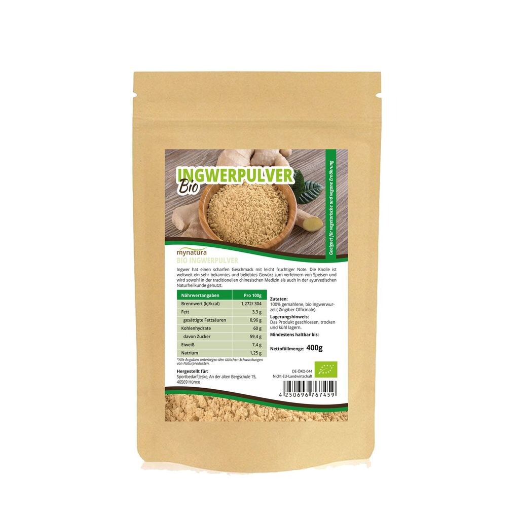 

Mynatura порошок имбиря молотый 0,4 кг My Natura